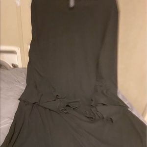 Ladies Wrangler ruffle sleeve tunic.